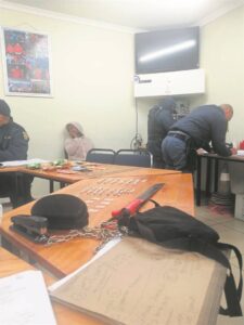 Police raid drug houses