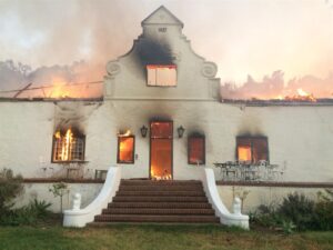 Paarlse spogplaashuis brand