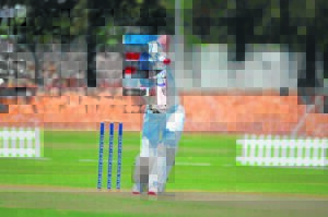 Wege lê die kolf goed in