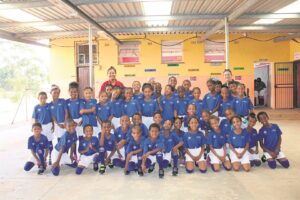 Noorse sokkerklub besoek Paardeberg