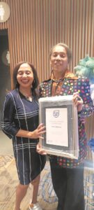 Community worker honoured, fêted