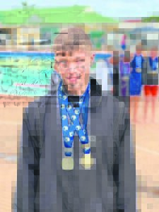 Thomas achieves three PBs