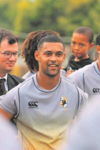 Hock werk met toga én rugbytrui