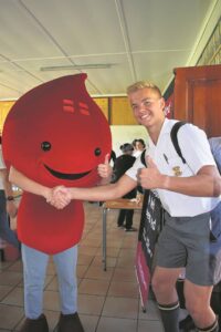 Hugenote doen sy deel vir Bloeddiens