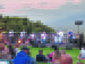 Jazz klink op by Taalmonument