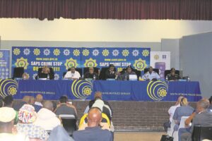 Police Imbizo in Mbekweni