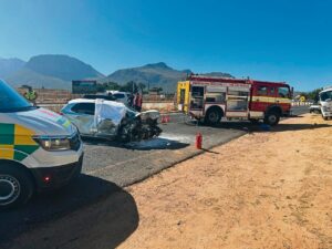 Ongeluk eis twee naby Boschenmeer-landgoed