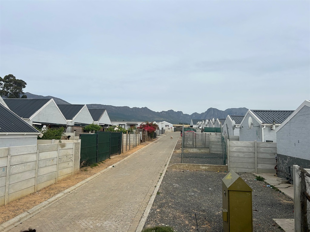 Die Vlakkeland Agri Village-woonbuurt in Jan van R