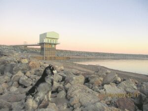 ‘Dink nóú anders oor water’