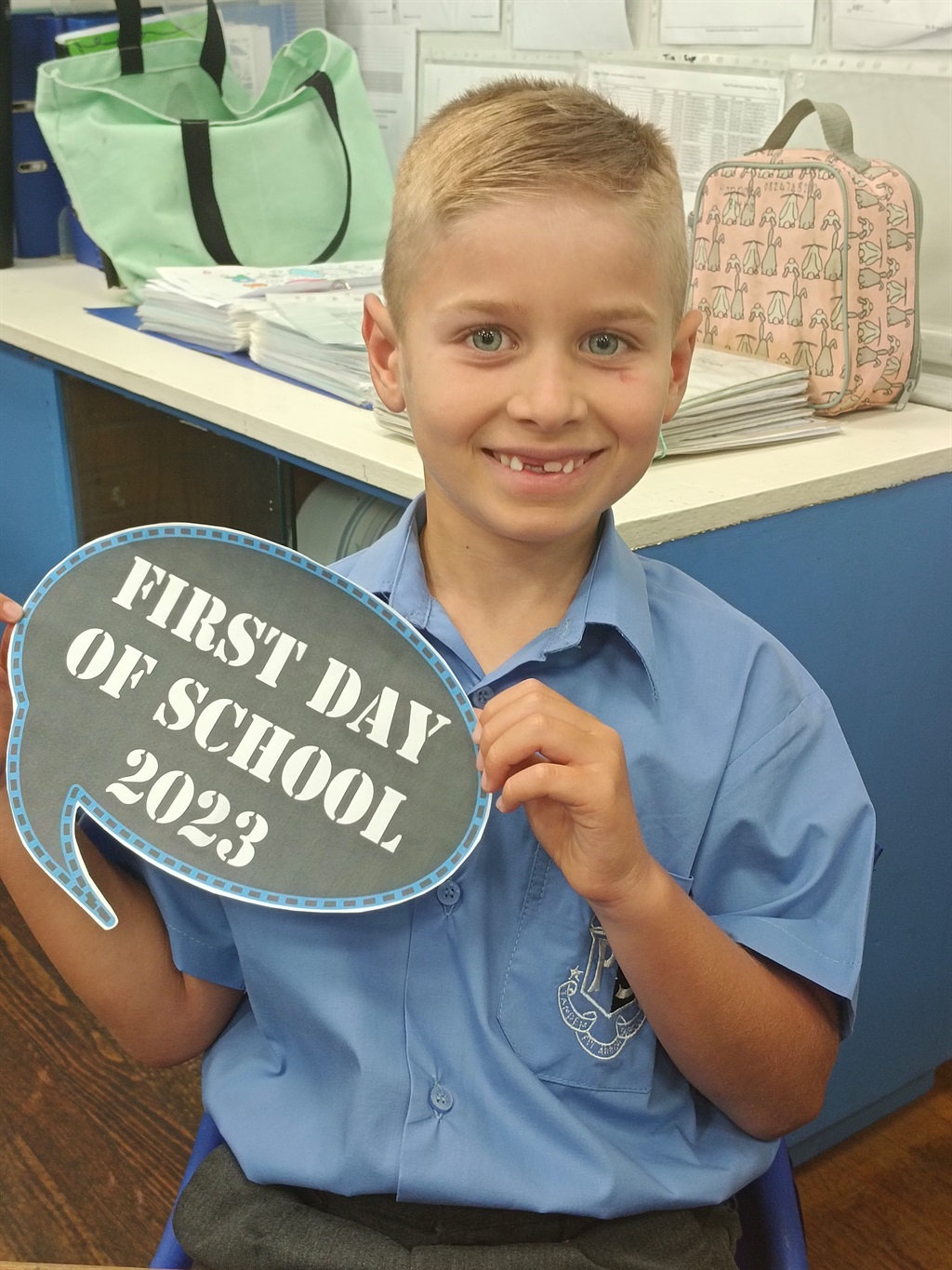 Cooper Stemmet was baie opgewonde om sy gr.?1-jaar