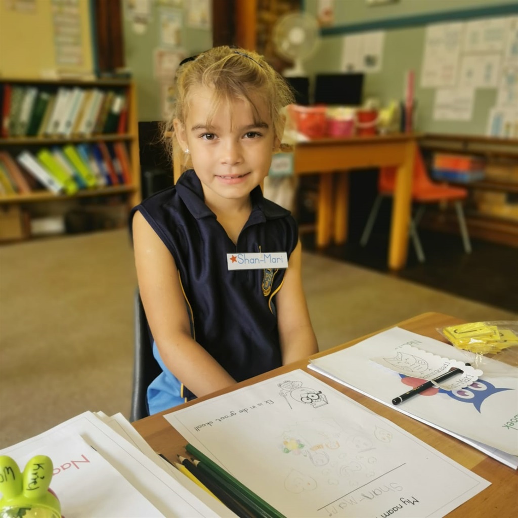 Shan-Mari Kriel (gr.1) van Laerskool Slot van die 