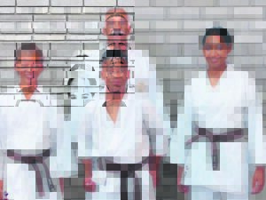 Karatekas gereed vir kampioenskap