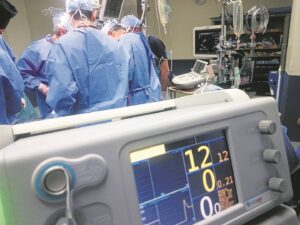 Messteek-verdagte in hospitaal ‘raakgeloop’