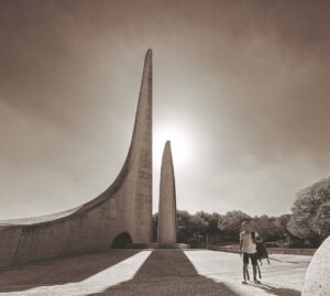 Geniet jazz en sterre by monument