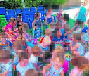 Kleuters opgewonde oor Kersvader