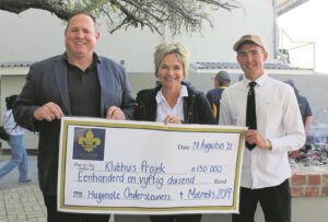 Hugenote se ondersteuningsbond, oudmatrieks skenk baie