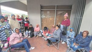 Lang rye by departement van arbeid maak moedeloos