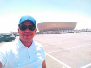 Sokker: omroeper vertel van sy besoek aan Doha