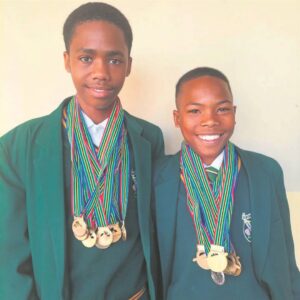 Two learners do their school proud