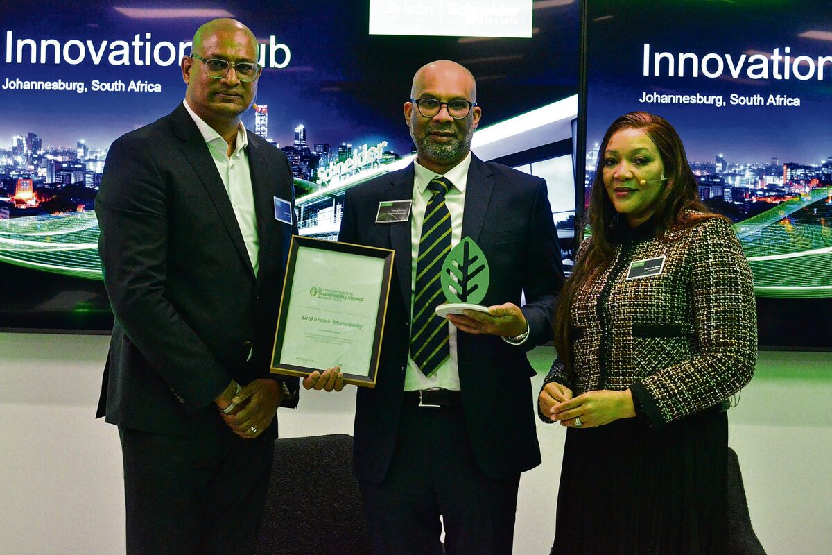 Drakenstein receives prestigious accolade for its commitment to sustainability