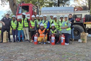 Drakenstein Farm Watch equips locals with firefighting, safety skills