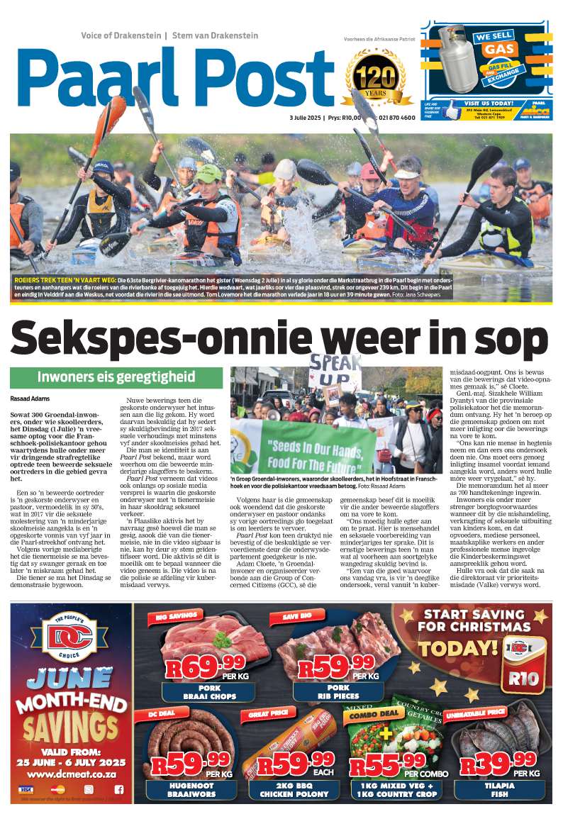 Paarl Post – E-edition – 3 July 2025
