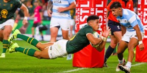 Springboks hit nine tries as Feinberg-Mngomezulu makes history