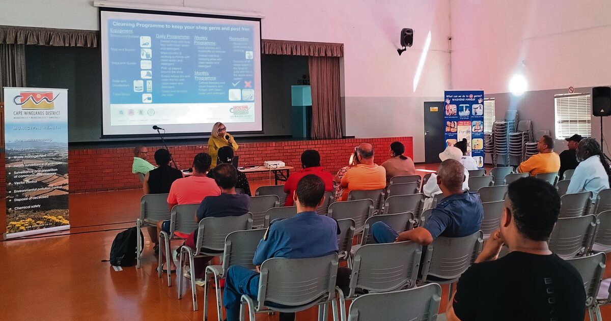 CWDM hosts workshop for spaza shop owners