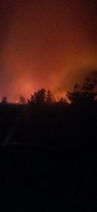 Veldbrand langs Drakenstein-gevangenis steeds aan die gang