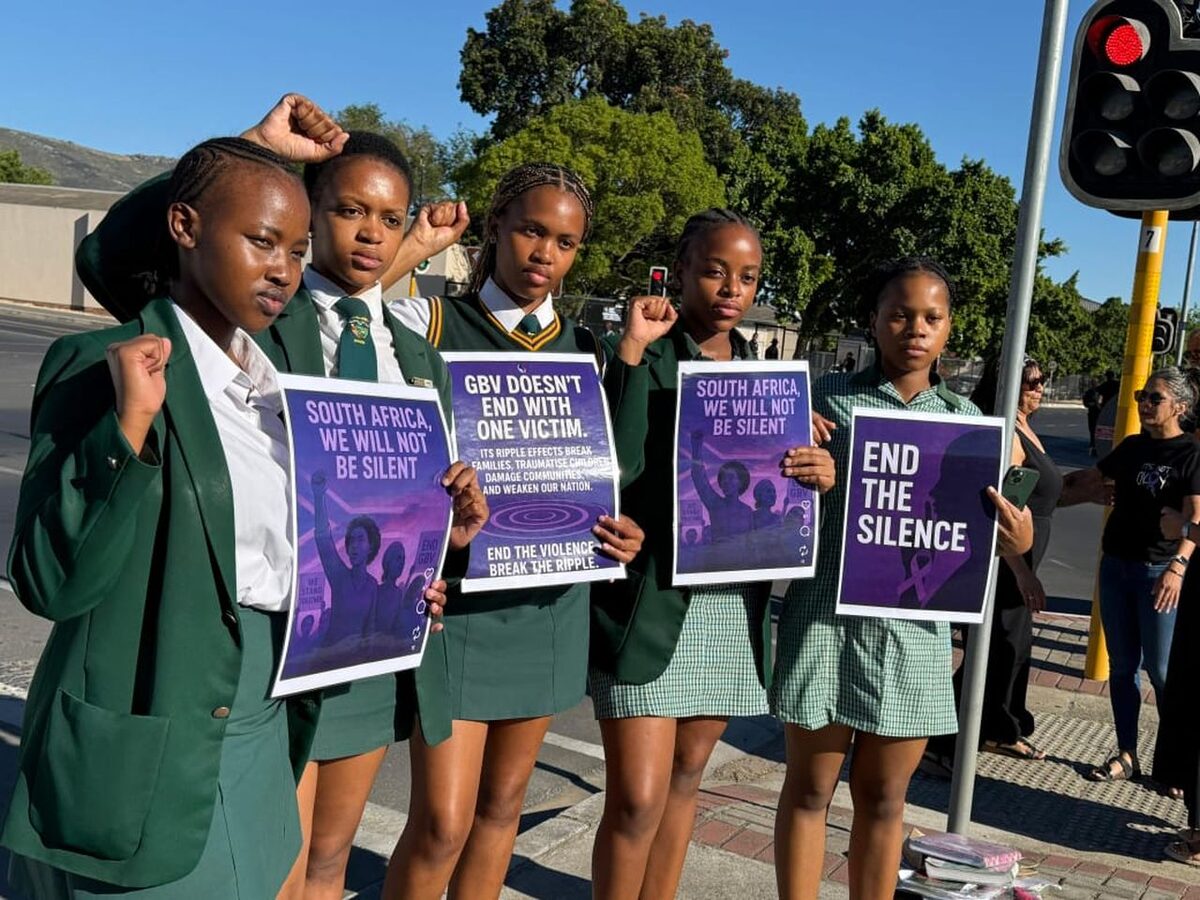 Youth, educators and activists lead powerful stand against GBV