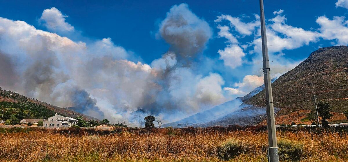 Franschhoek-brand