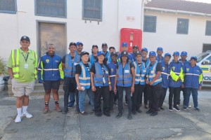 Wellington se blou ‘voetsoldate’ staan polisie by