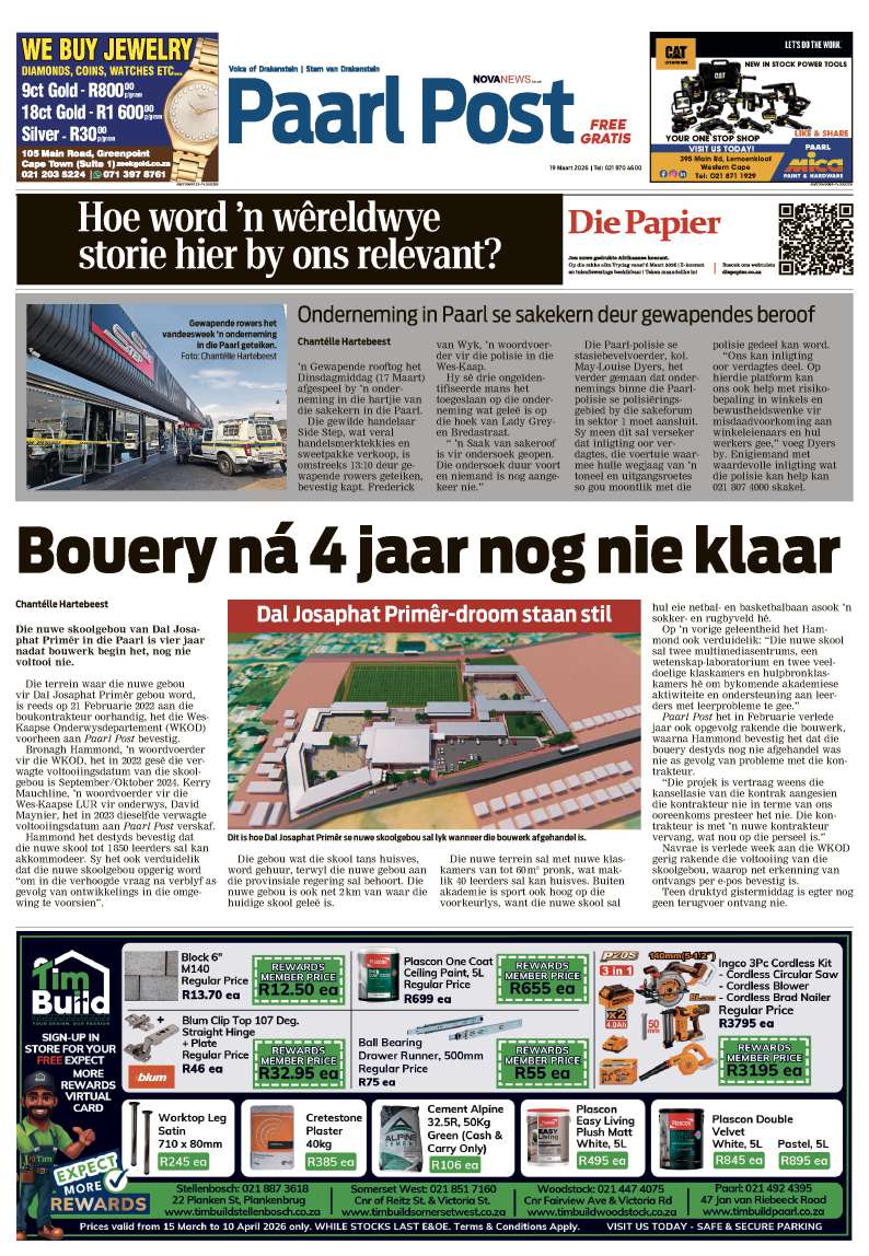 Paarl Post – E-edition – 19 March 2026