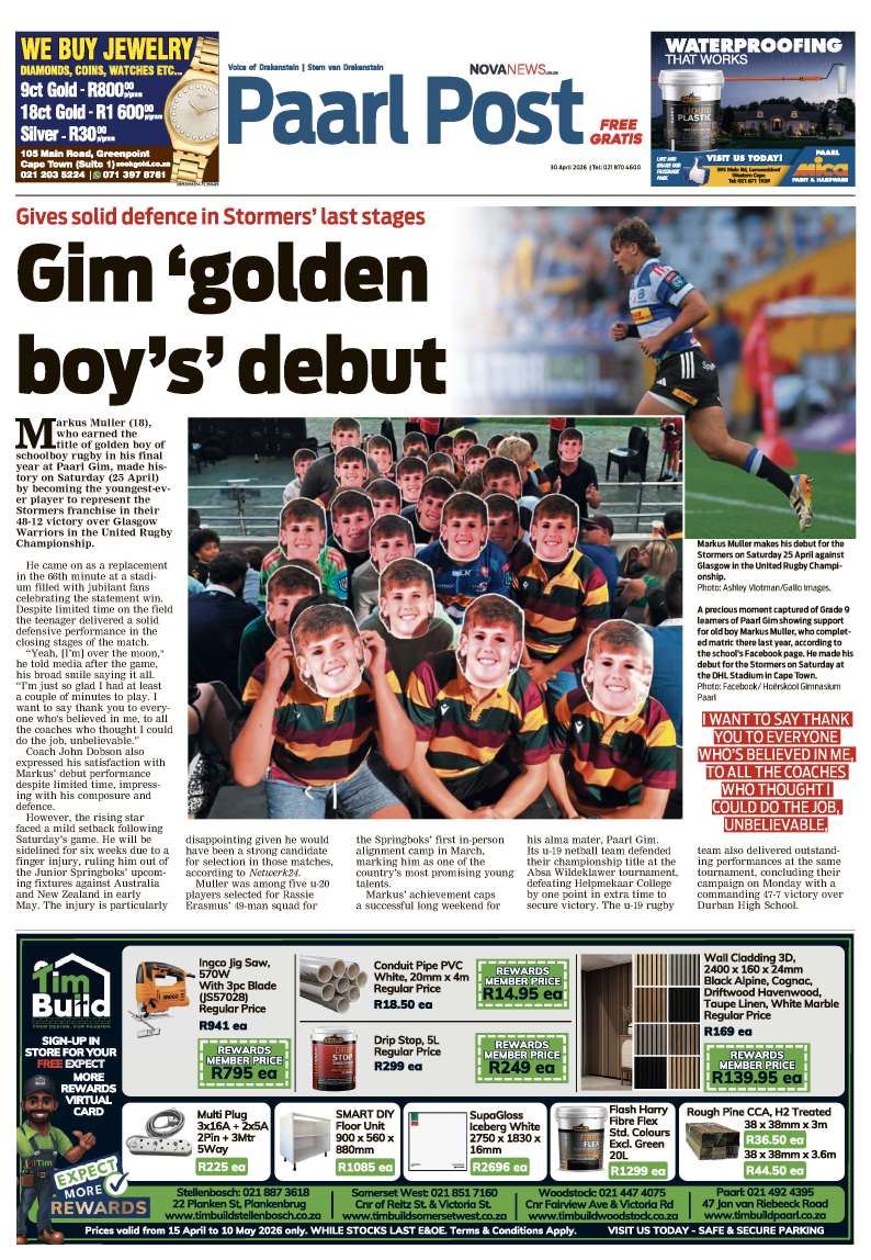 Paarl Post – E-edition – 30 April 2026