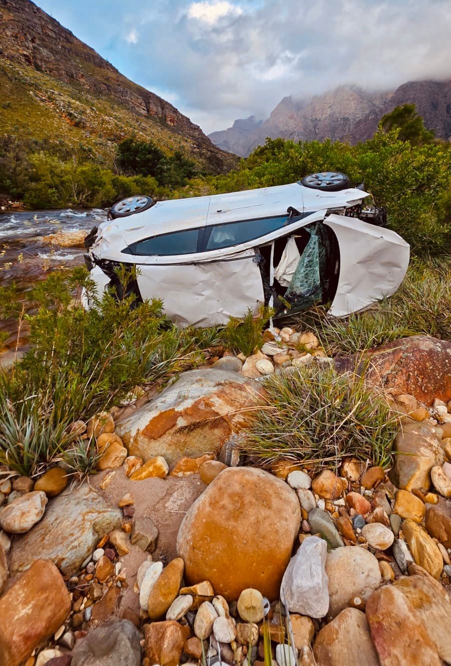 A fatal accident happened on Du Toitskloof Pass. Photo: Kurt Maske