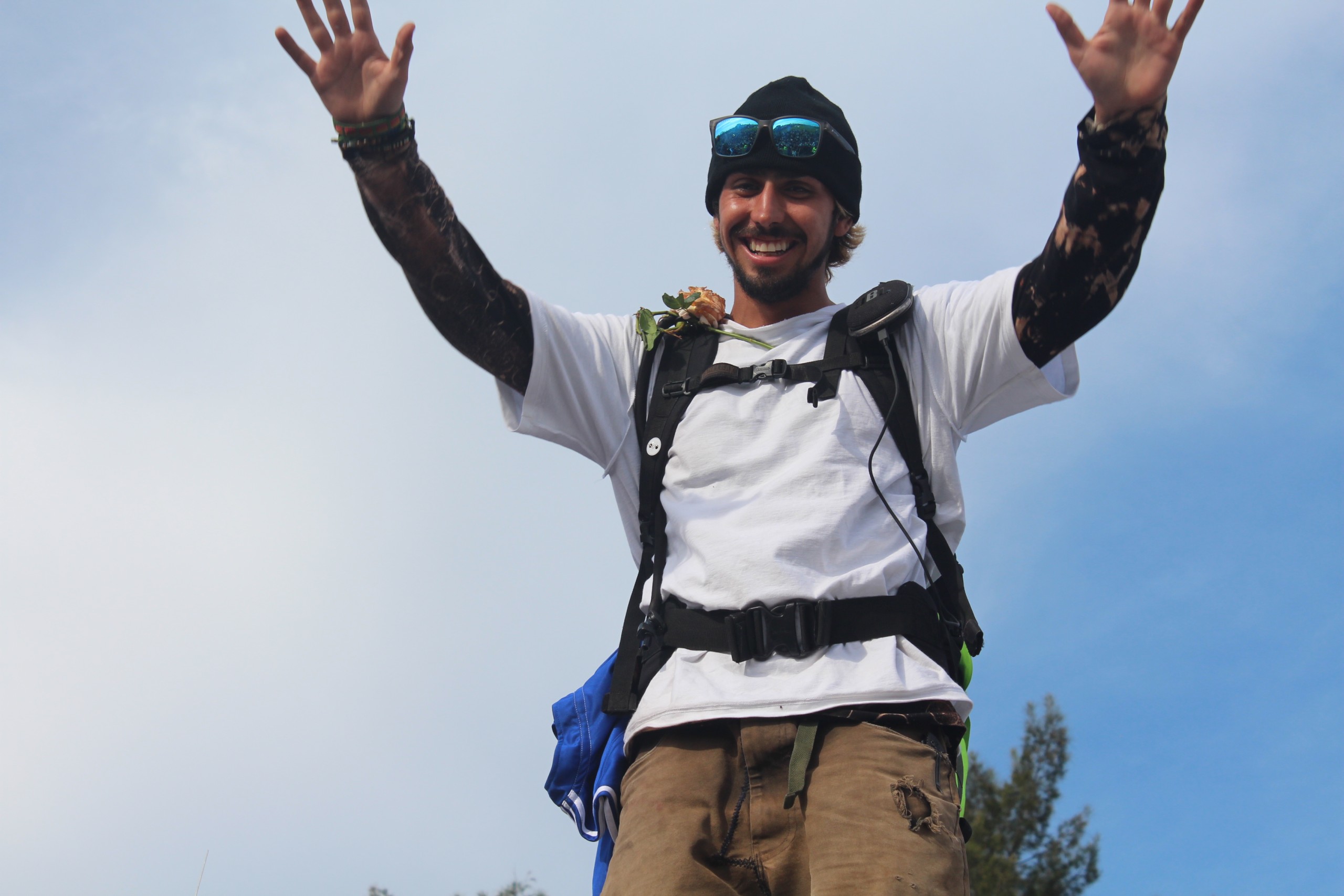 Jason Vanporppal shortly after arriving in Paarl. Photo: Chantélle Hartebeest