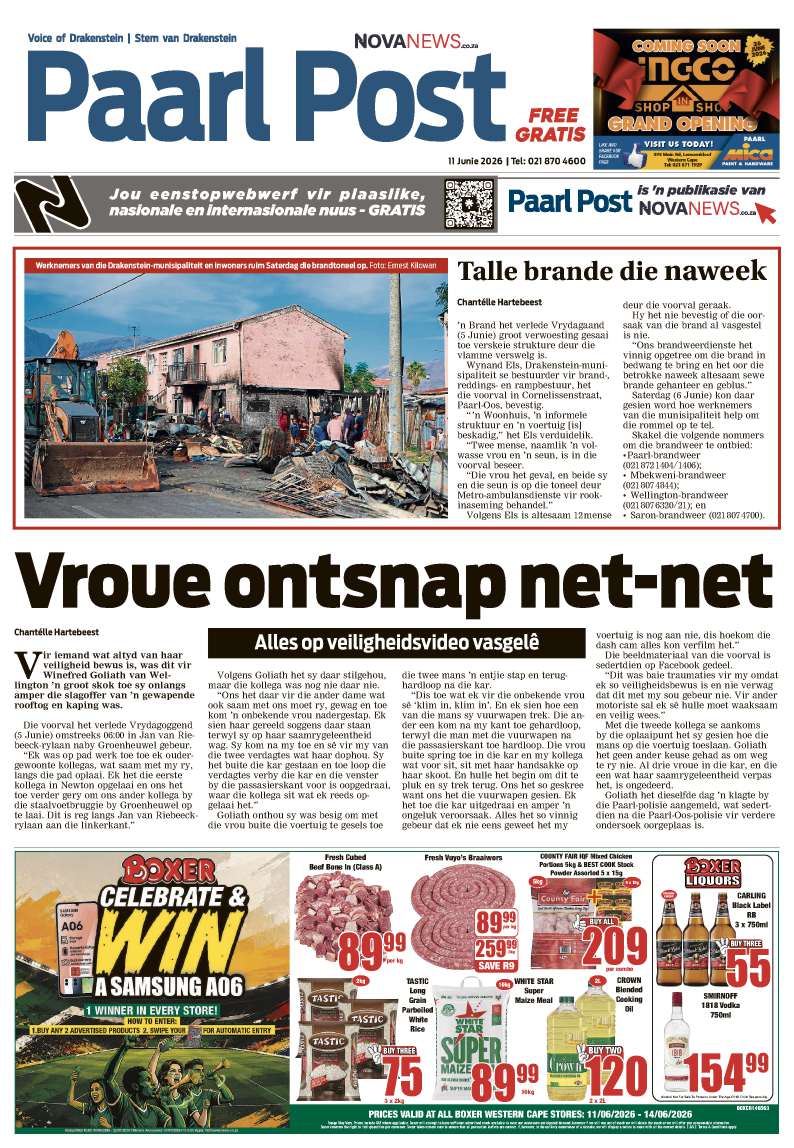 Paarl Post – E-edition – 11 June 2026