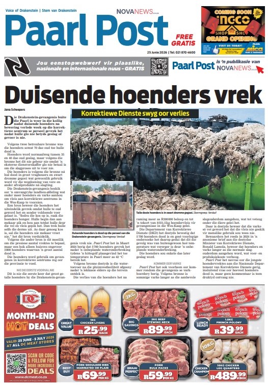 Paarl Post – E-edition – 25 June 2026