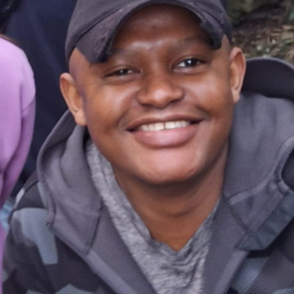 Photo of the late Itumeleng Mekoa, who went missing while hiking on 4 July in Helderberg Nature Reserve.
