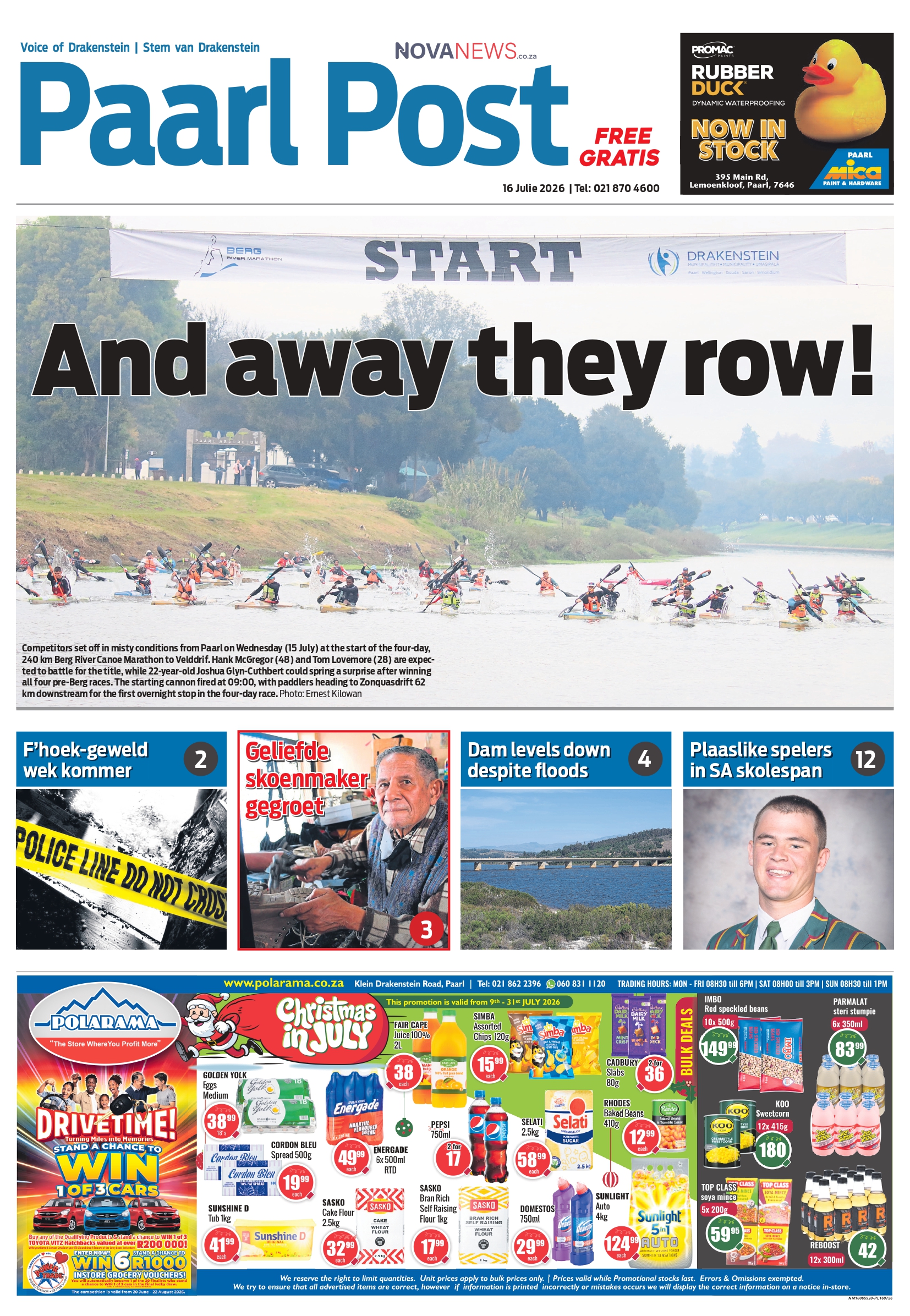 Paarl Post – E-edition – 16 July 2026