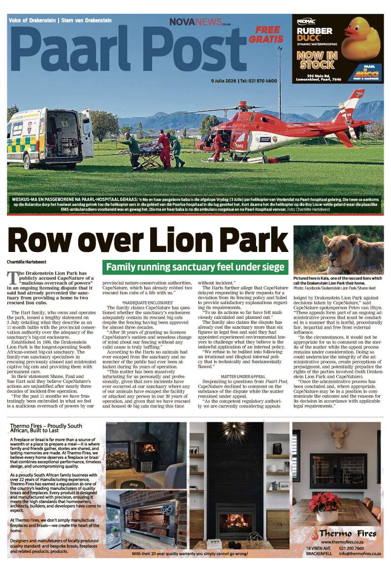 Paarl Post – E-edition – 9 July 2026