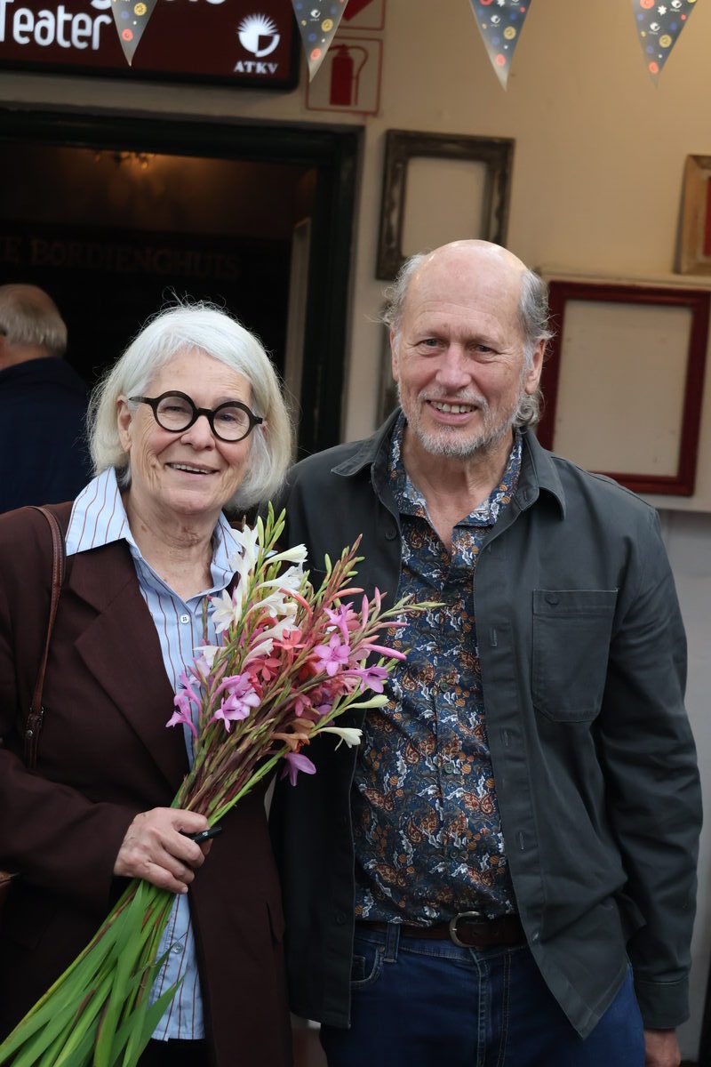 Digter Antjie Krog en Dr Wim Gericke