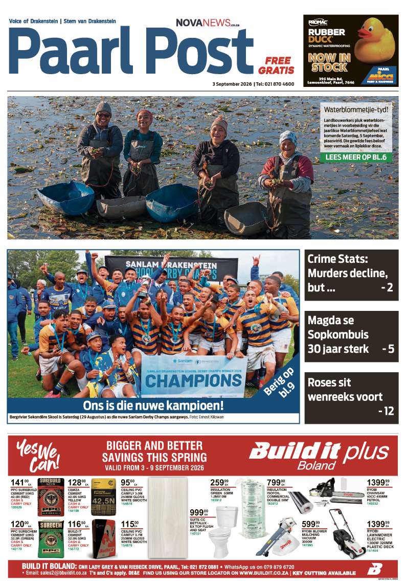 Paarl Post – E-edition – 3 September 2026