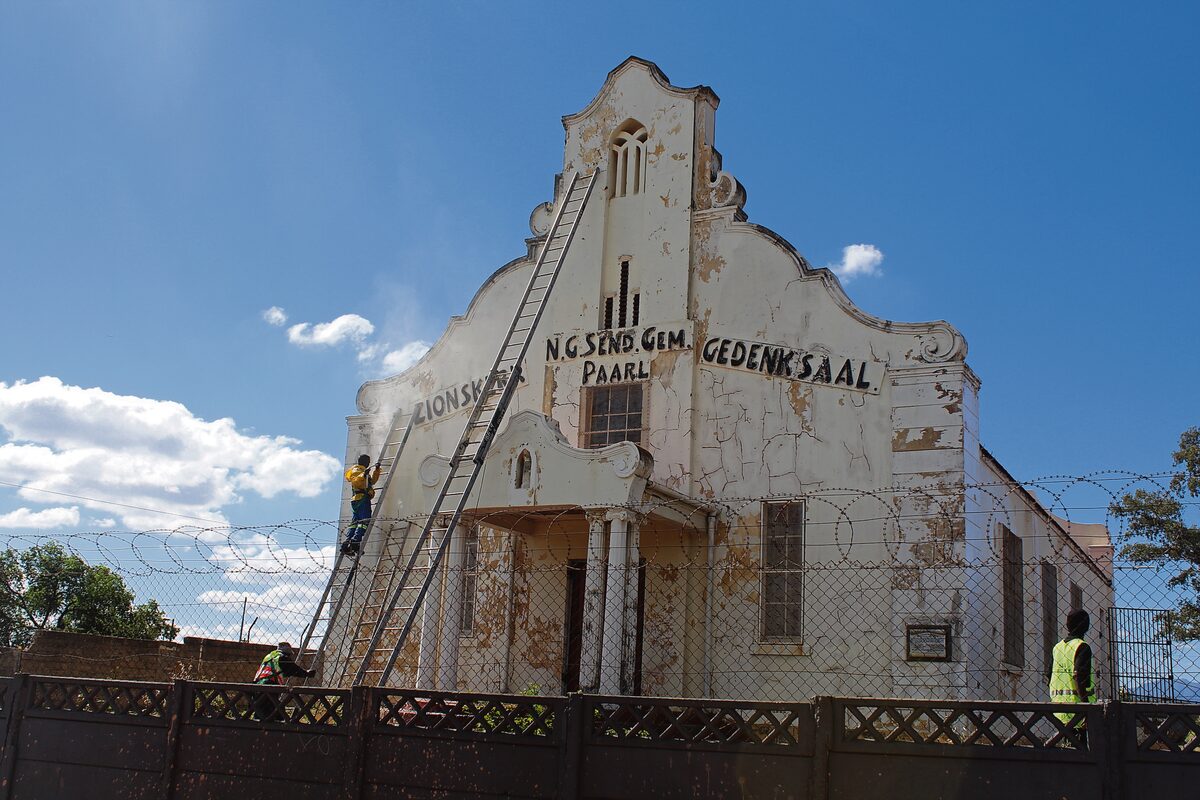 Die Zionskerk NG Gemeenskapsgedenksaal.