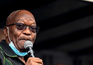 Zuma hands himself over