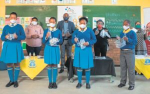 Primary school in hot spot area receives crucial PPE