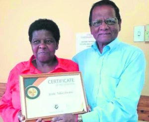 Mama Jessie retires after 30 years of unbroken service