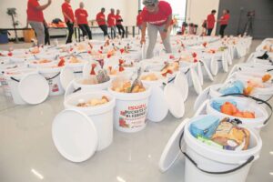 ISUZU hands over Buckets of Blessings
