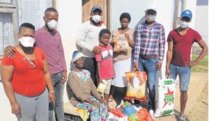 Ngonyama Pharmacy, Porto FC help Motherwell families with food parcels
