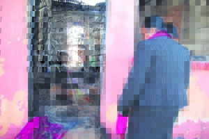 Struggle after house of blind elderly woman burns down
